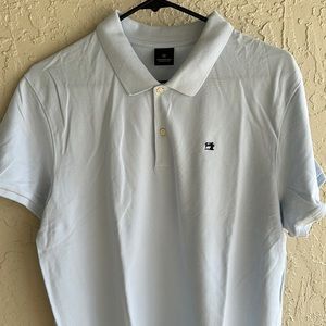 Scotch and soda light blue polo shirt